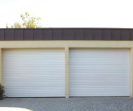 twin garage doors