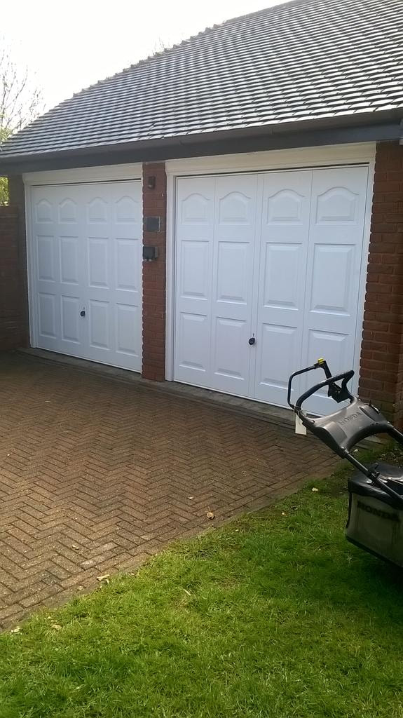Double garage doors fitted in swindon